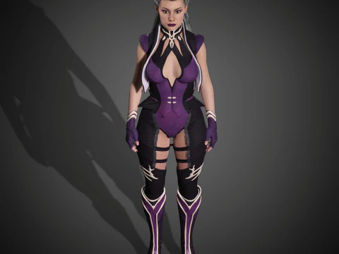 Sindal Character 3D Model