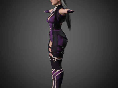 Sindal Character 3D Model