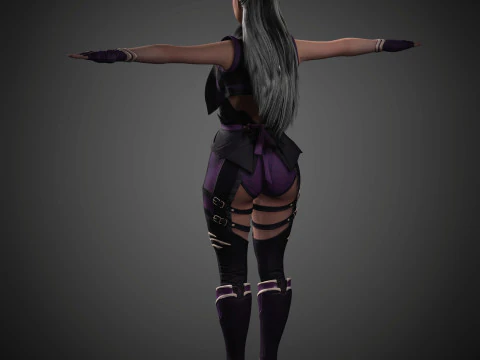 Sindal Character 3D Model