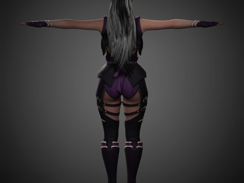 Sindal Character 3D 模型