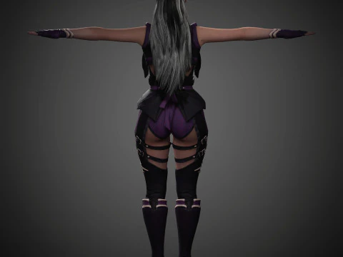 Sindal Character 3D Model