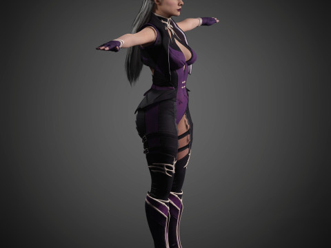 Sindal Character 3D 模型