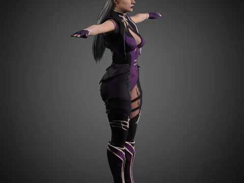 Sindal Character 3D Model
