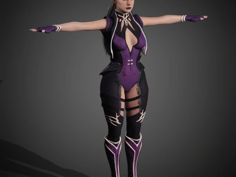 Sindal Character 3D Model