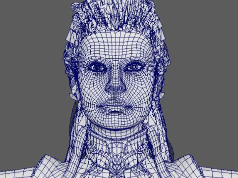 Sindal Character 3D Model