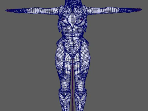 Sindal Character 3D Model