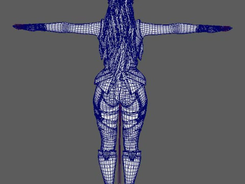 Sindal Character 3D Model
