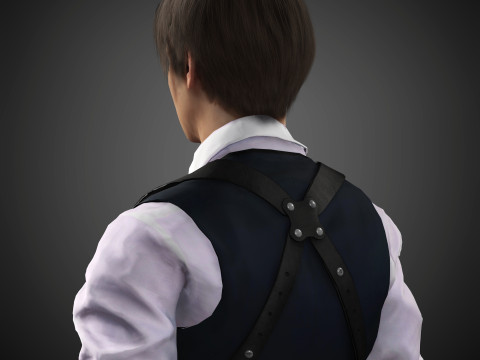 Leon Kennedy Character 3Dモデル