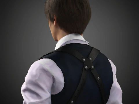 Leon Kennedy Character 3D Model
