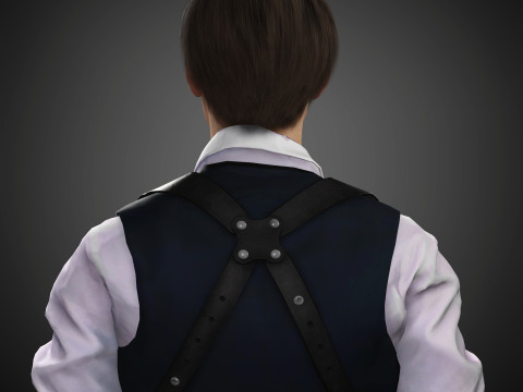 Leon Kennedy Character 3Dモデル