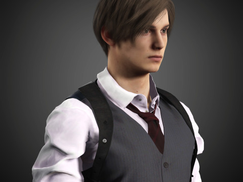 Leon Kennedy Character 3Dモデル