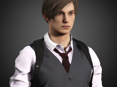 Leon Kennedy Character 3Dモデル
