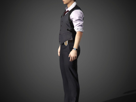 Leon Kennedy Character 3Dモデル