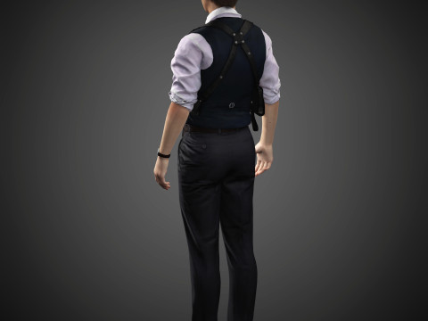 Leon Kennedy Character 3Dモデル