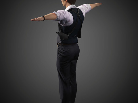 Leon Kennedy Character 3Dモデル