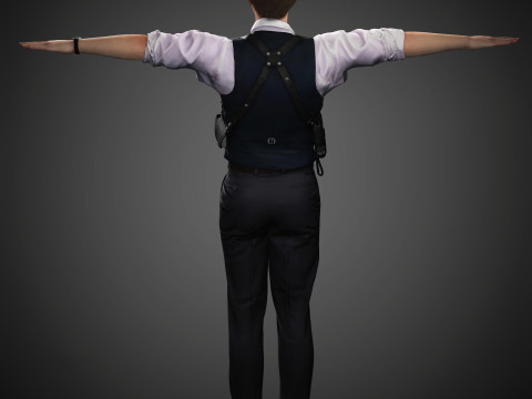 Leon Kennedy Character 3Dモデル