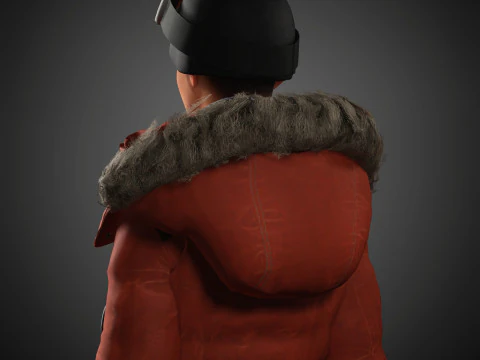 Lara Croft Character 3D Model