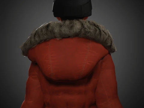 Lara Croft Character 3D Model