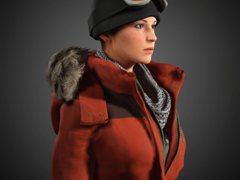 Lara Croft Character Modèle 3D