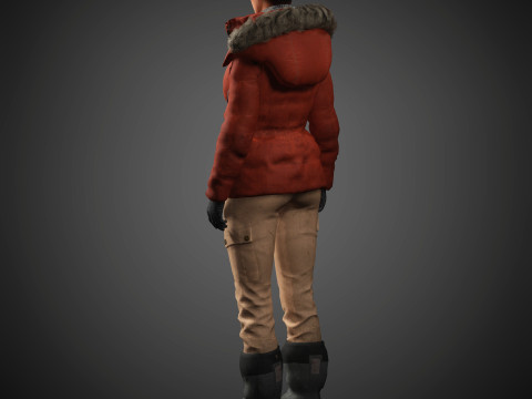 Lara Croft Character Modèle 3D