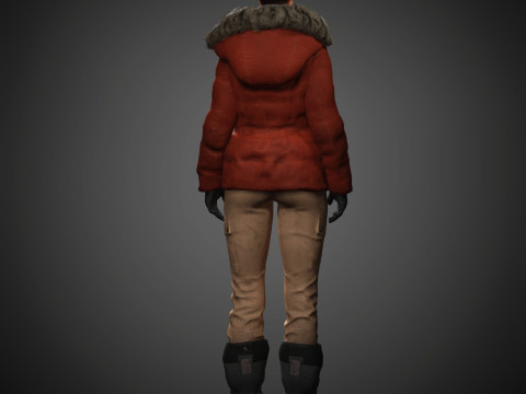 Lara Croft Character Modèle 3D