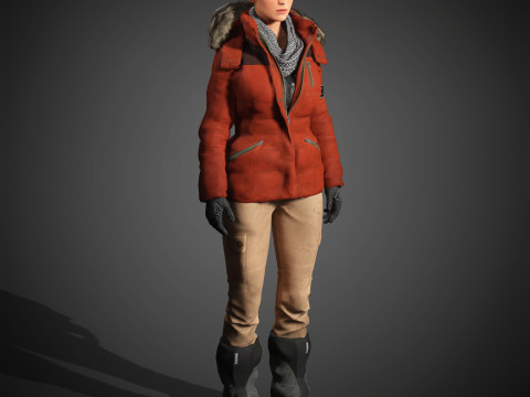Lara Croft Character Modèle 3D