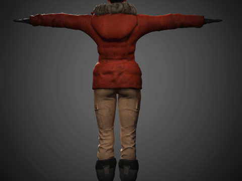 Lara Croft Character Modèle 3D