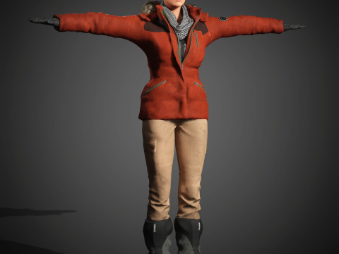Lara Croft Character Modèle 3D