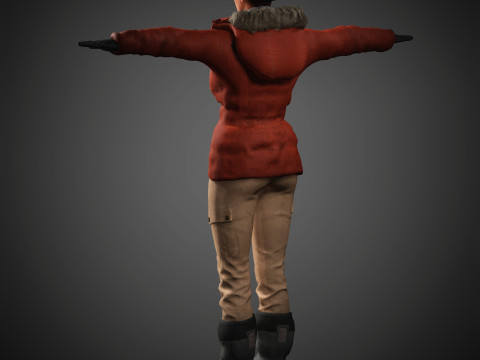 Lara Croft Character Modèle 3D