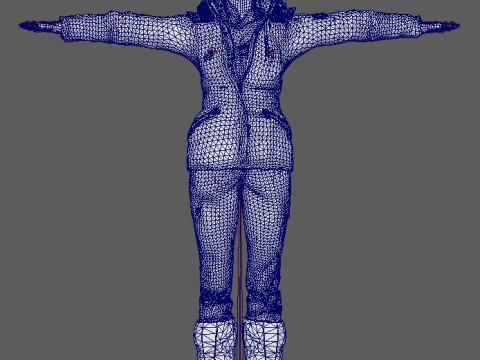 Lara Croft Character Modèle 3D