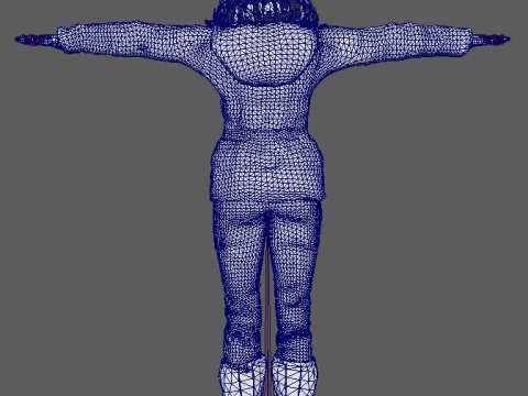 Lara Croft Character Modèle 3D