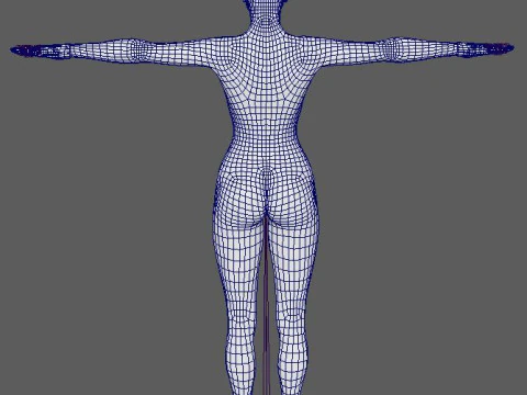 Lara Croft Character 3D Model