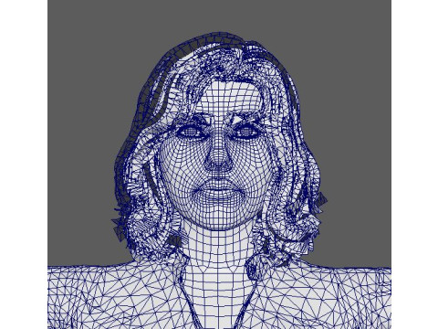 Black Widow Character Modelo 3D
