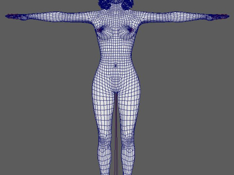 Black Widow Character Modelo 3D