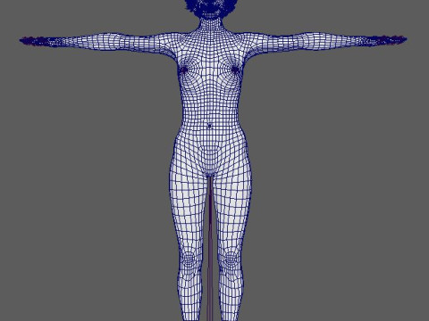 Zombie Character 3D Model