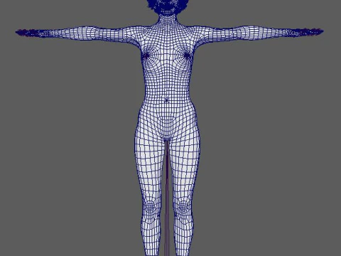 Zombie Character 3D Model