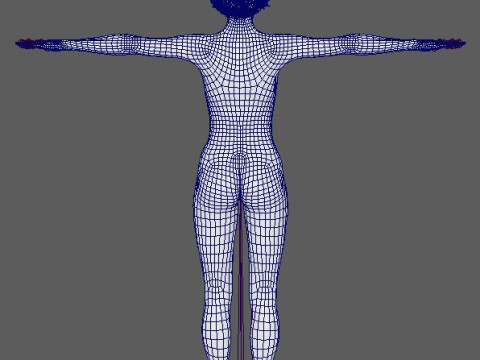 Zombie Character 3D Model