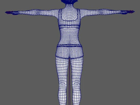 Zombie Character 3D Model
