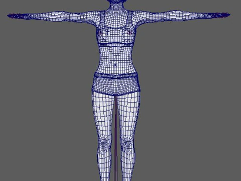 Zombie Character 3D Model