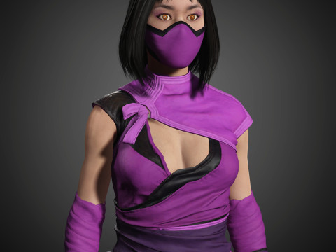Mileena Character Modelo 3D
