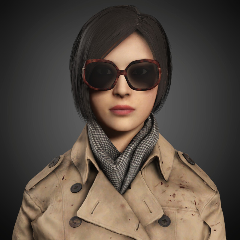 Ada Wong Character 3D मॉडल .c4d .max .obj .3ds .fbx .stl .blend