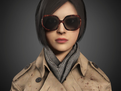 Ada Wong Character 3D मॉडल