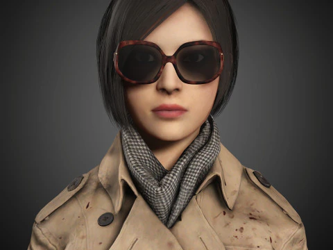 Ada Wong Character 3D Model
