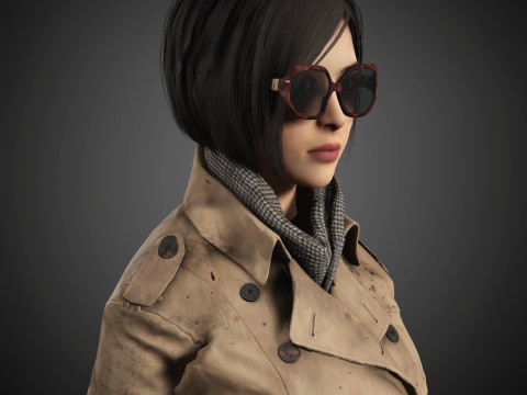 Ada Wong Character 3D मॉडल