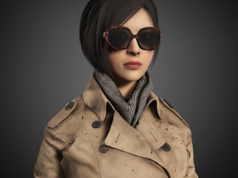 Ada Wong Character 3D मॉडल