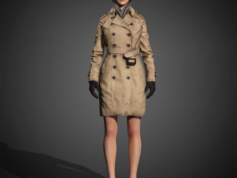 Ada Wong Character 3D मॉडल