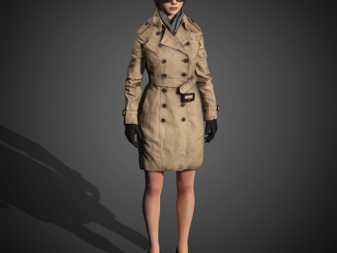 Ada Wong Character 3D मॉडल