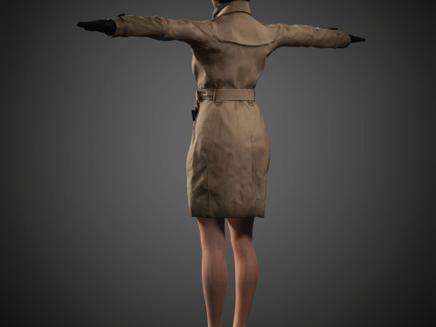 Ada Wong Character 3D मॉडल