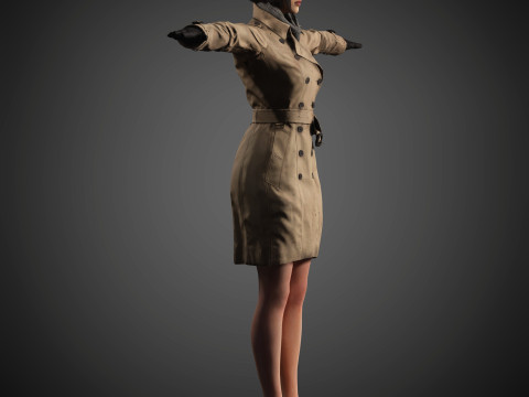 Ada Wong Character 3D मॉडल