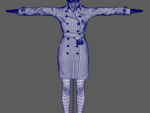 Ada Wong Character 3D मॉडल